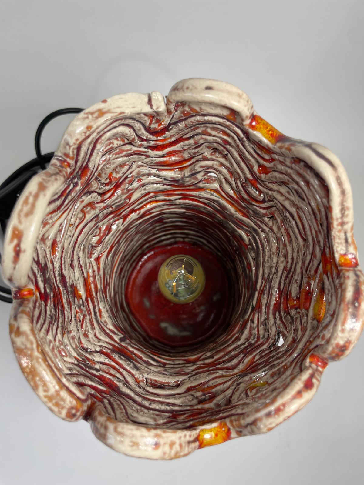 Earthen Ripple Lamp — view 2