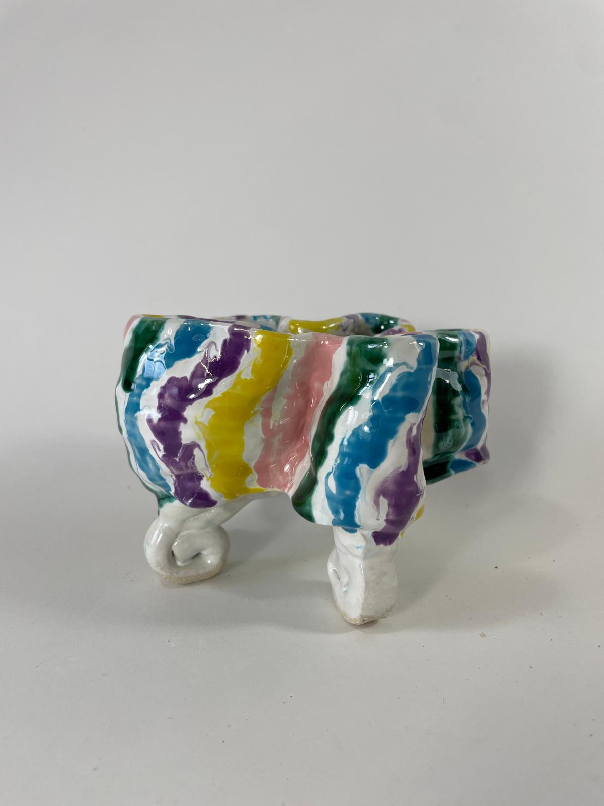 Motley — hand-built ceramic by Grace Ahern